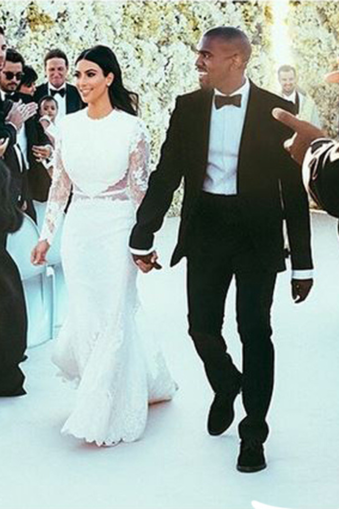 Kim Kardashian abito da sposa, abito da sposa a sirena, abito da sposa 2023, abiti da sposa senza tempo, abiti da sposa classici, abiti da sposa che hanno fatto la storia